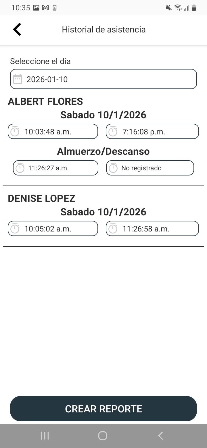Filtro por fecha